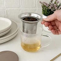 Tasse à infuser « Minima Eva » avec couvercle brun par Viva