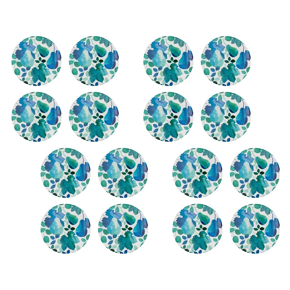 Set of 16 Giverny Coasters by Maxwell & Williams