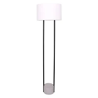 Urban Vogue Floor Lamp - Black/Cement