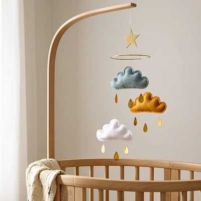 Cloud Mobile - Sage, Orange, White