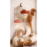 Cloud & Star Mobile - Rust, Ivory, Terracotta, Peach