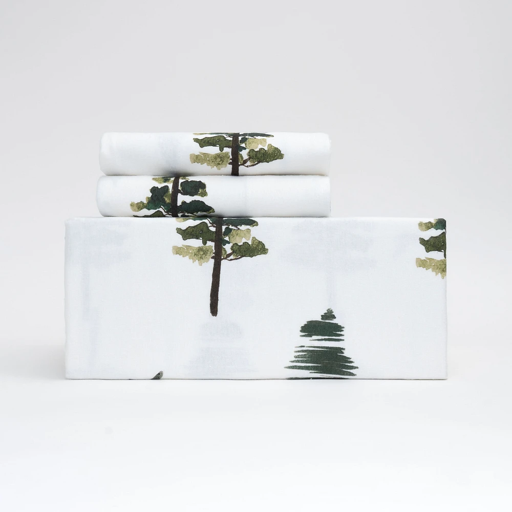 Forest Ensemble de draps en flanelle