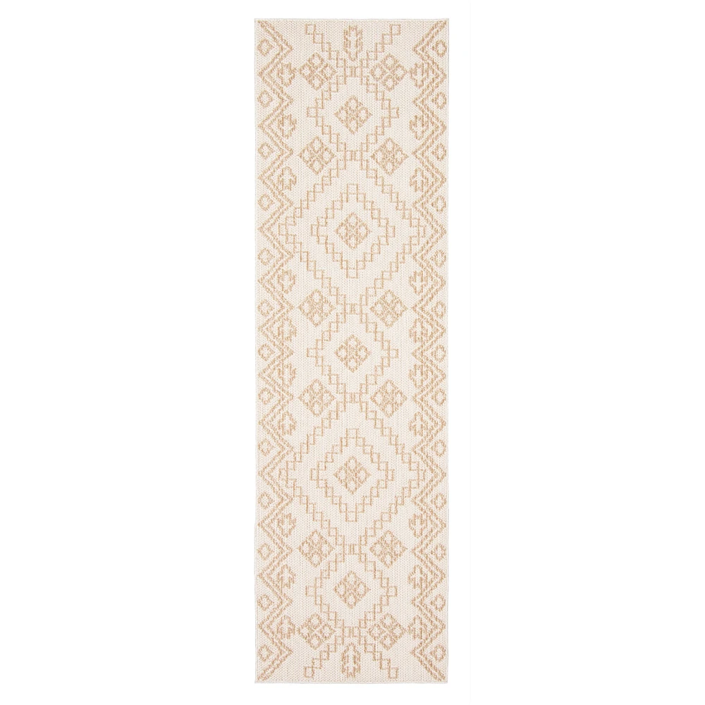 Caral Contemporary Taupe Area Rug