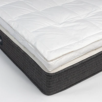 White Down & Feather Mattress Topper