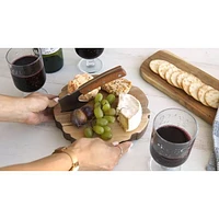 Wood Cheese Board and Chopper