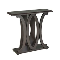 Harper Console Table - Dark Cherry