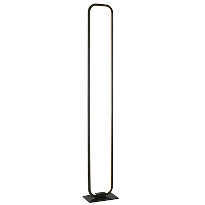 Medium LED Metal and Acrylic Floor Lamp by Luce Lumen