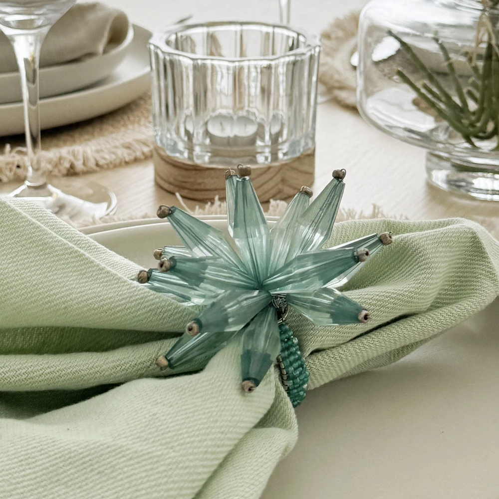 Starburst Bead Napkin Ring