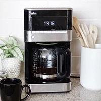 Braun BrewSense Coffee Machine in Stainless Steel/Black