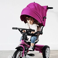 Bentley 6-in-1 Baby Stroller/Trike - Fuchsia Pink