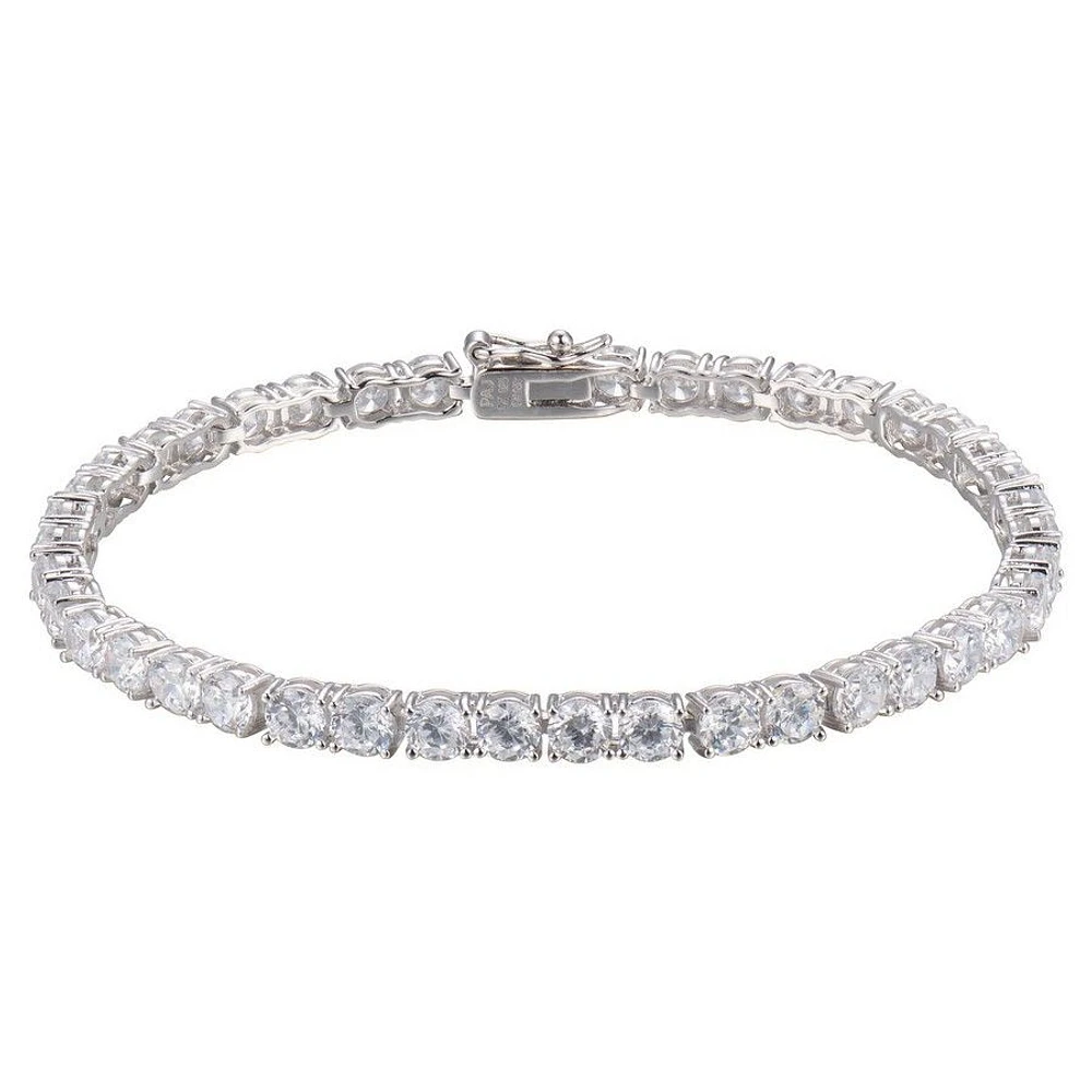 Reign Sterling Silver & Cubic Zirconia  Tennis Bracelet