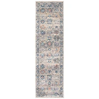 Serenity Blue, Grey Rug