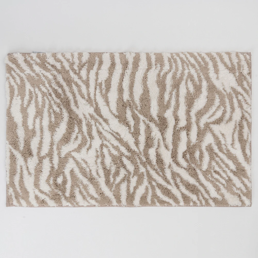 Zebra Bath Mat