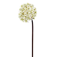 Ivory Allium Flower Spray
