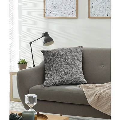 Chawal Cushion 17" x 17" - Grey