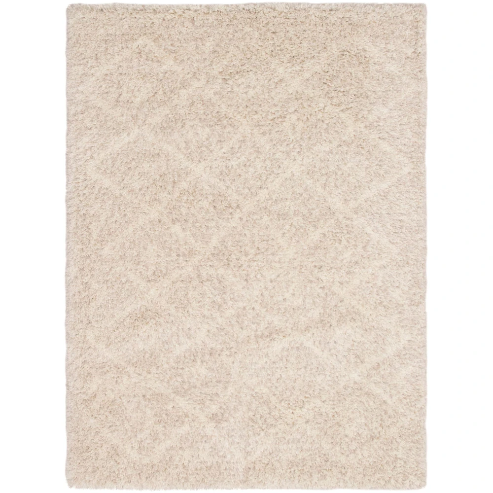 Tapis à poils longs Classic Tangier crème, gris 7'10" x 10'2