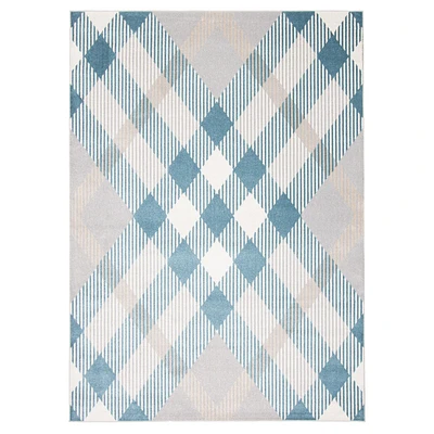 Aqua Kors Contemporary Area Rug