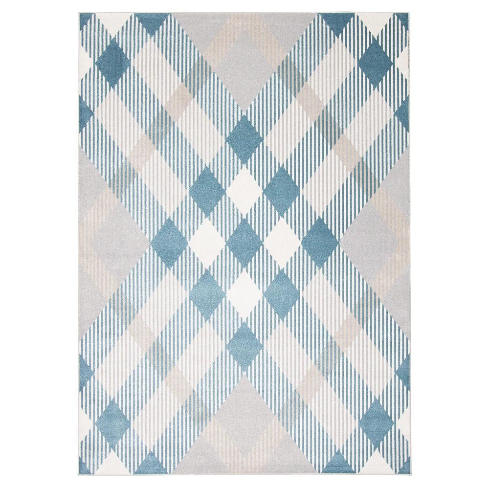 Aqua Kors Contemporary Area Rug