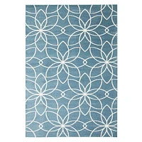 Aqua Terali Contemporary Area Rug