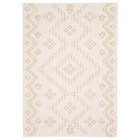 Caral Contemporary Taupe Area Rug