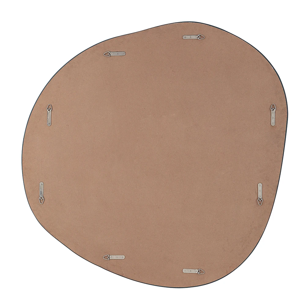 Lunaria 45" Tall Irregular Round Mirror