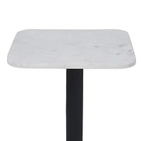 Table d'appoint Laila en aluminium noire