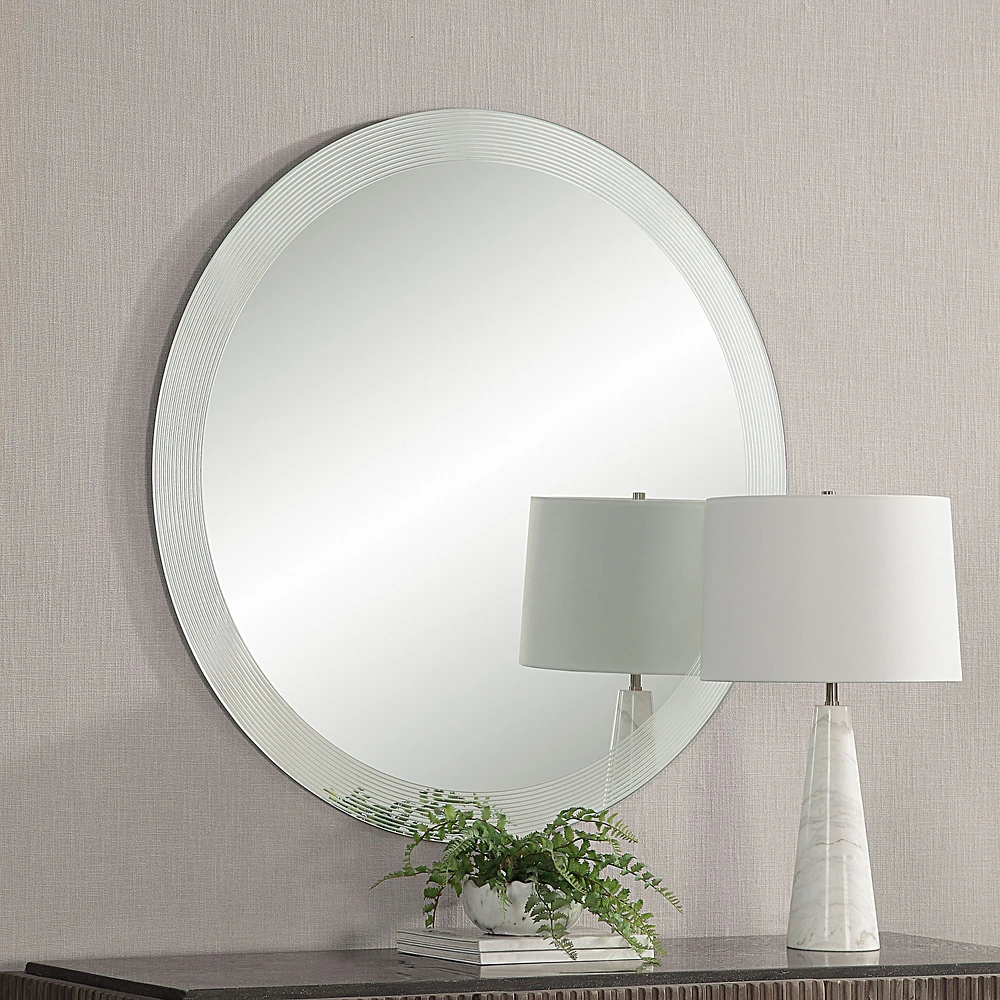 Osorno 40" Tall Round Mirror