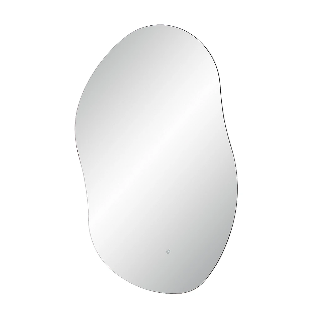 Forli 45" Tall Irregular LED Mirror, Clear