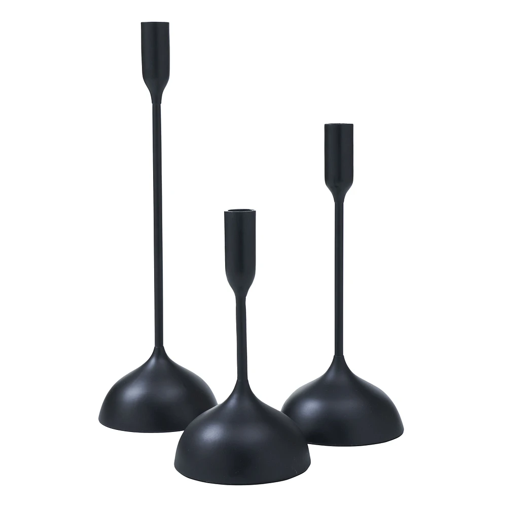 Chambers Set Of 3 Tapered Candle Holder