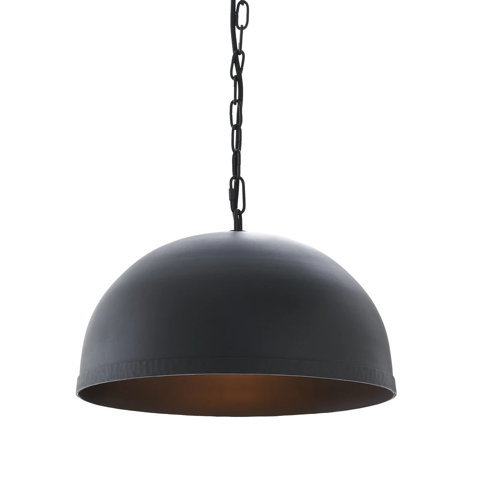 Kochi 15.25" Wide 1-Light Chandelier, Matte Black