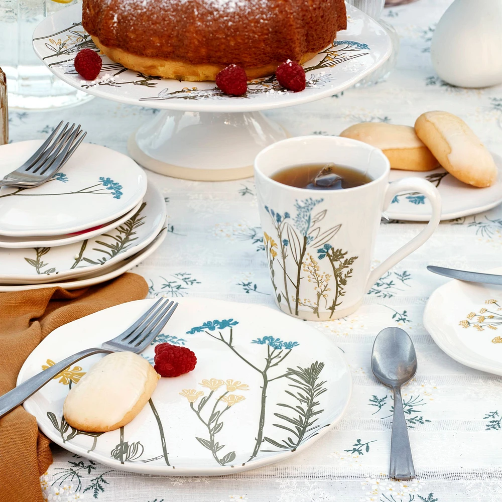 Assiettes accent Wildflowers  par Lenox, ensemble de 4