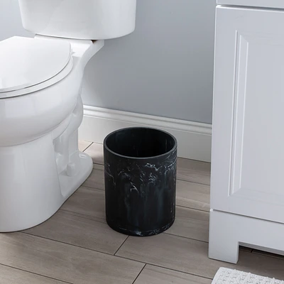 Michaelangelo Wastebasket - Black