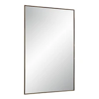 Cider 45" Tall Rectangular Mirror, Brushed Bronze