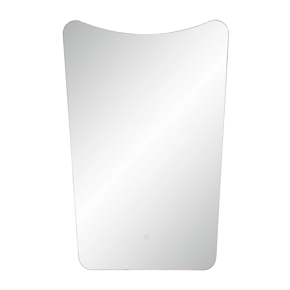 Miroir Rimini LED rectangulaire de 36 po de hauteur