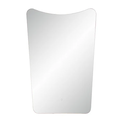 Rimini 36" Tall Rectangular LED Mirror, Clear