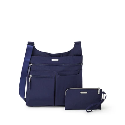 On Track Crossbody - Navy