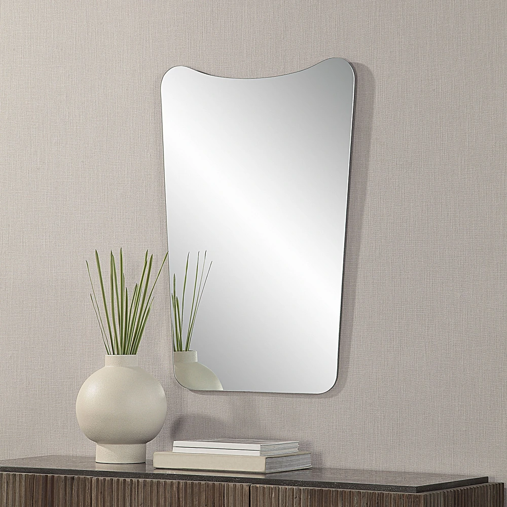 Miroir rectangulaire Selene en verre sans cadre