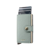 Secrid Pebble Mini portefeuille - Vert mer