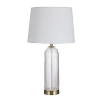 Set of 2 Ocala Glass Table Lamps