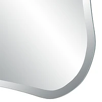 Kalmia 36" Tall Rectangular Irregular Mirror