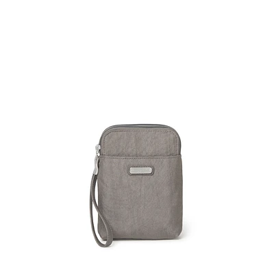 Take Two Rfid Bryant Crossbody - Sterling Shimmer