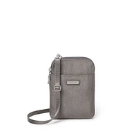Take Two Rfid Bryant Crossbody - Sterling Shimmer