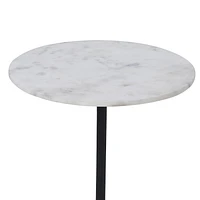 Table d'appoint Barker en aluminium noire