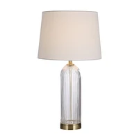 Set of 2 Ocala Glass Table Lamps