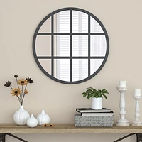 William Black  Framed Window Pane Mirror