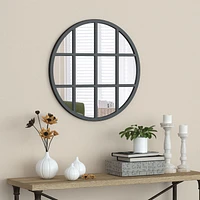 William Black  Framed Window Pane Mirror