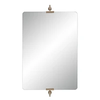 Sodalite 40" Tall Rectangular Mirror