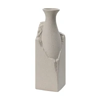 Vase « Adonia » en céramique blanc