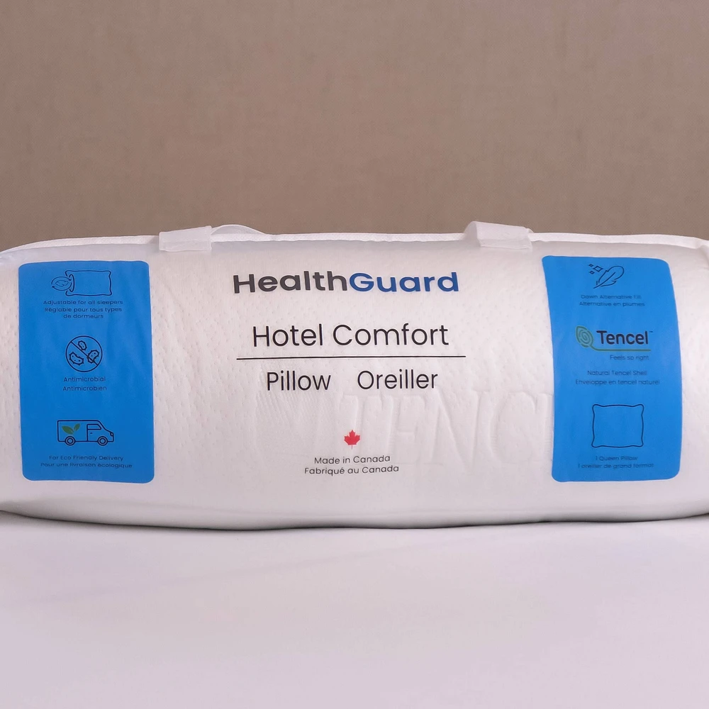 HealthGuard Hotel Comfort Tencel Pillow