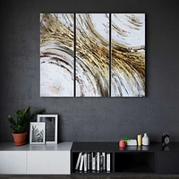 Indroduction Set of 3 Hand Painted Canvas